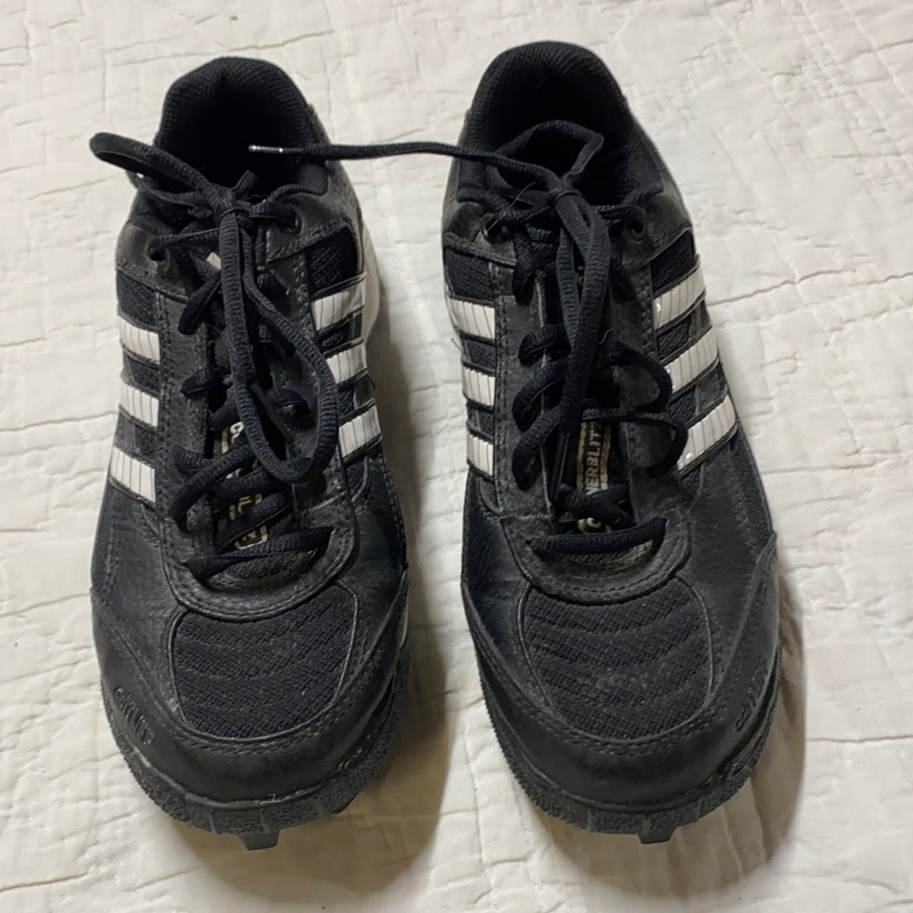 Addias softball cleats.